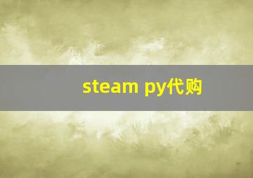 steam py代购